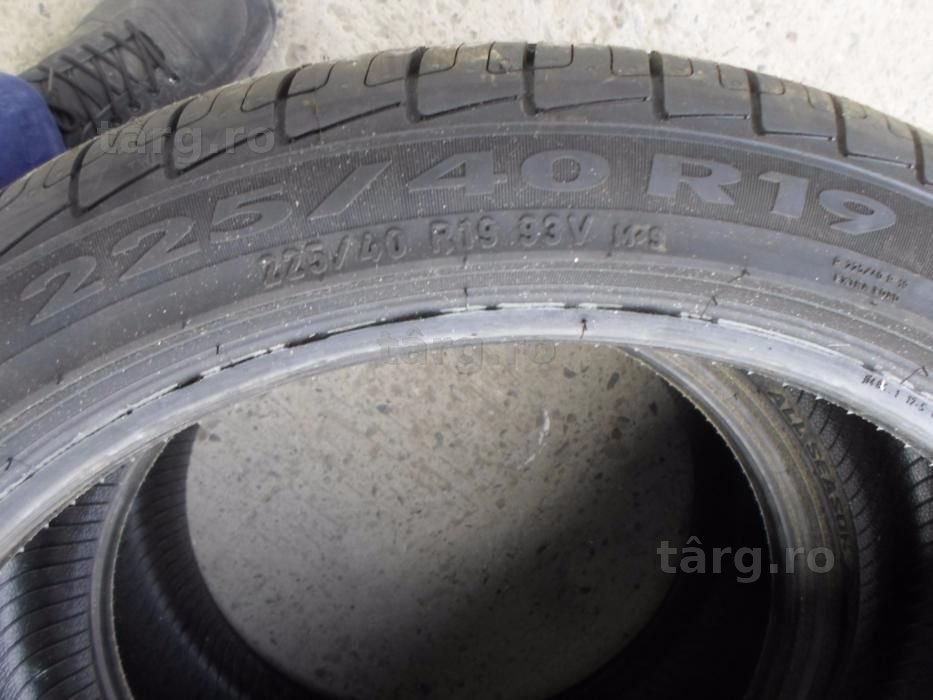 4 anvelope M+S ALLSEASON NOI 225 40 19 pirelli runflat dot 2019 NOI 7