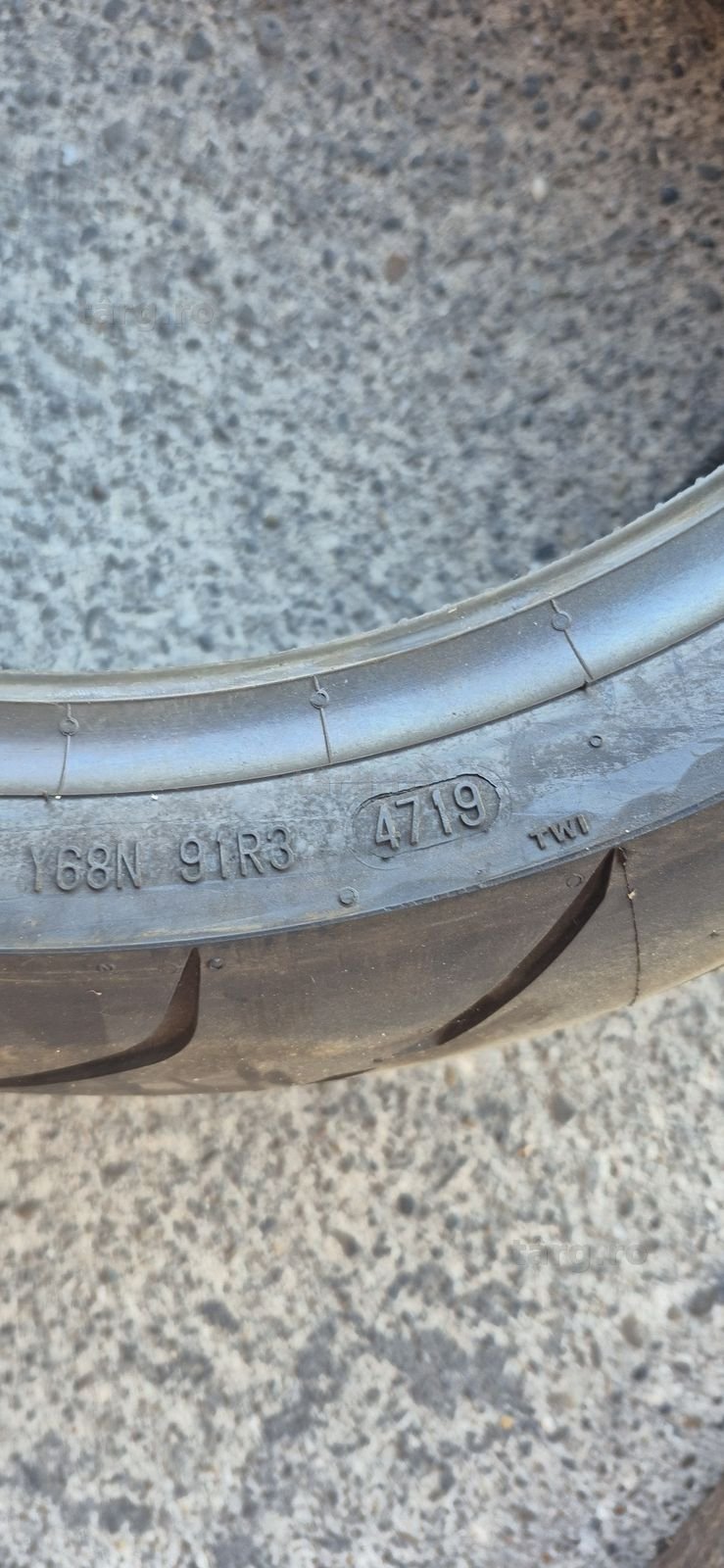 O anvelopa moto spate noua Continental 190/50ZR17 M/C 6