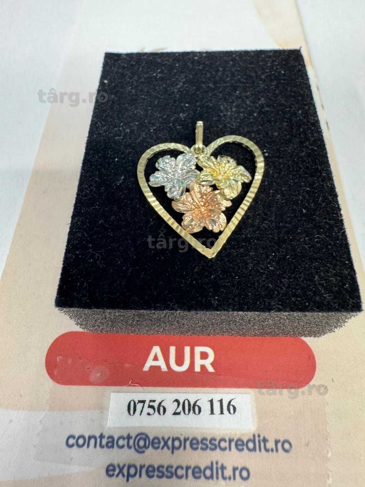 Medalion din aur 14k (69622.5/ 10 Pacurari 1) garantie 2 ani!
