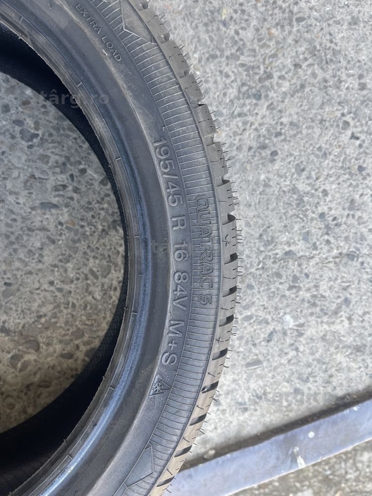 2 anvelope noi M+ S 195/45/16 Vredestein 3