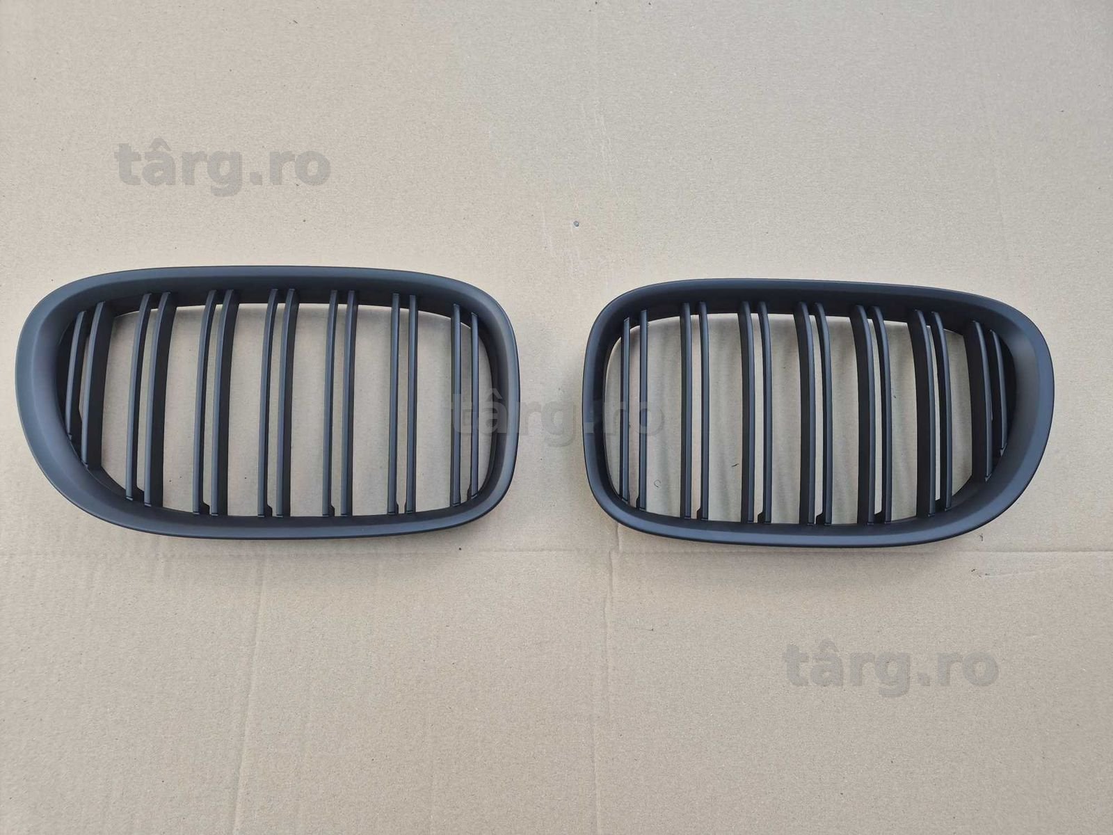 Grile BMW F01 intre 2009 si 2012 Dublu Negru Mat
