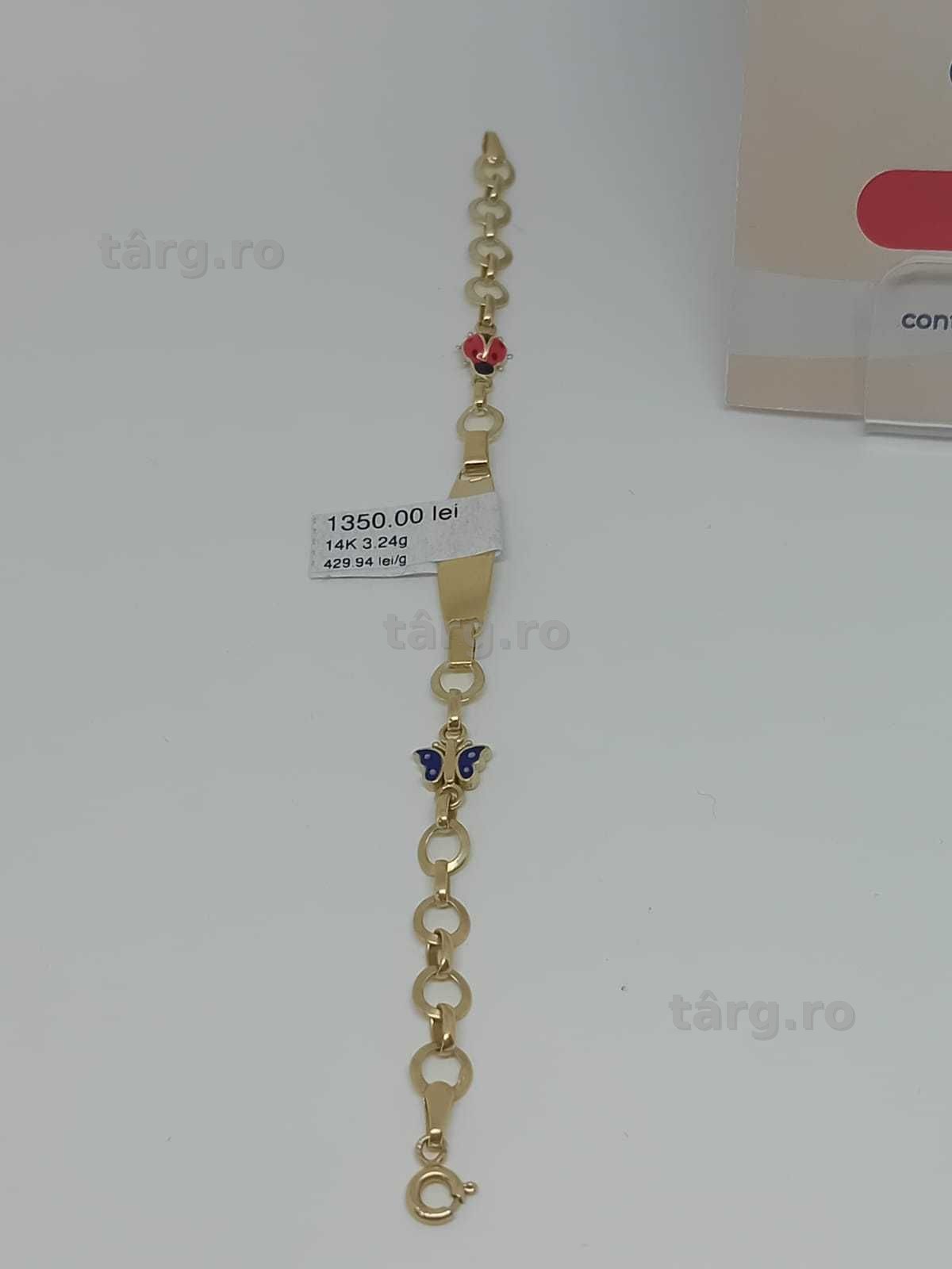 Bratara aur 14k 3.24g (33718/15 Gara1) Garantie 2 ani! 2