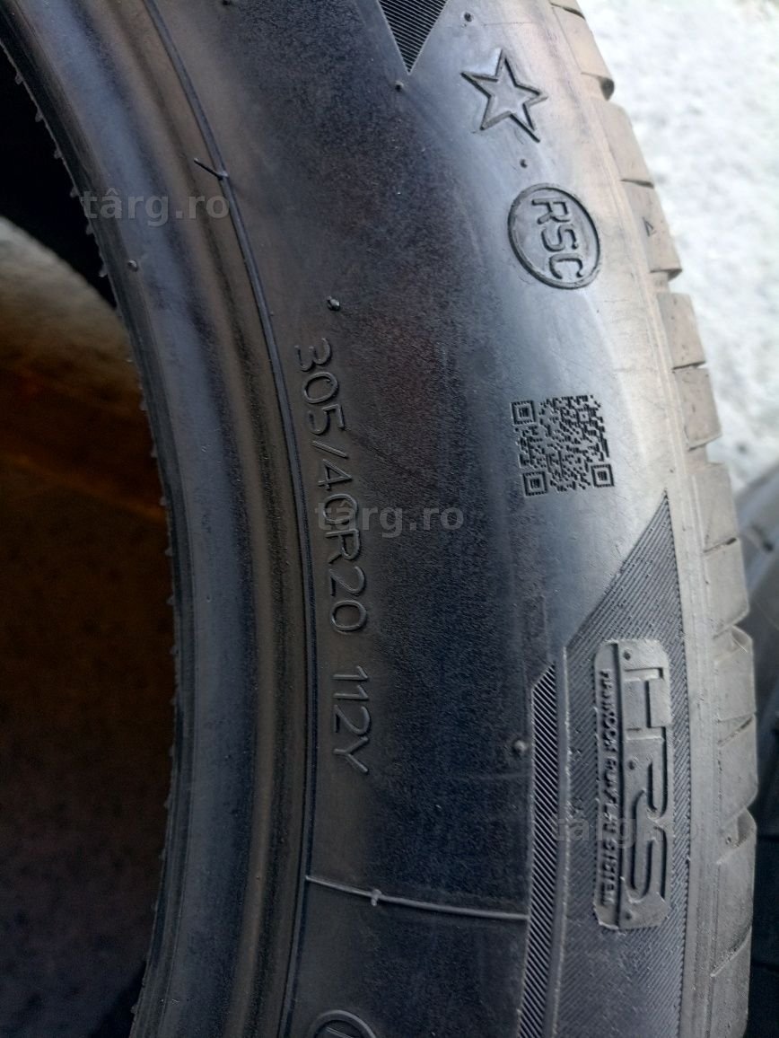 2 anvelope RunFlat de vara Hankook 305/40 R20 dot 2520 5