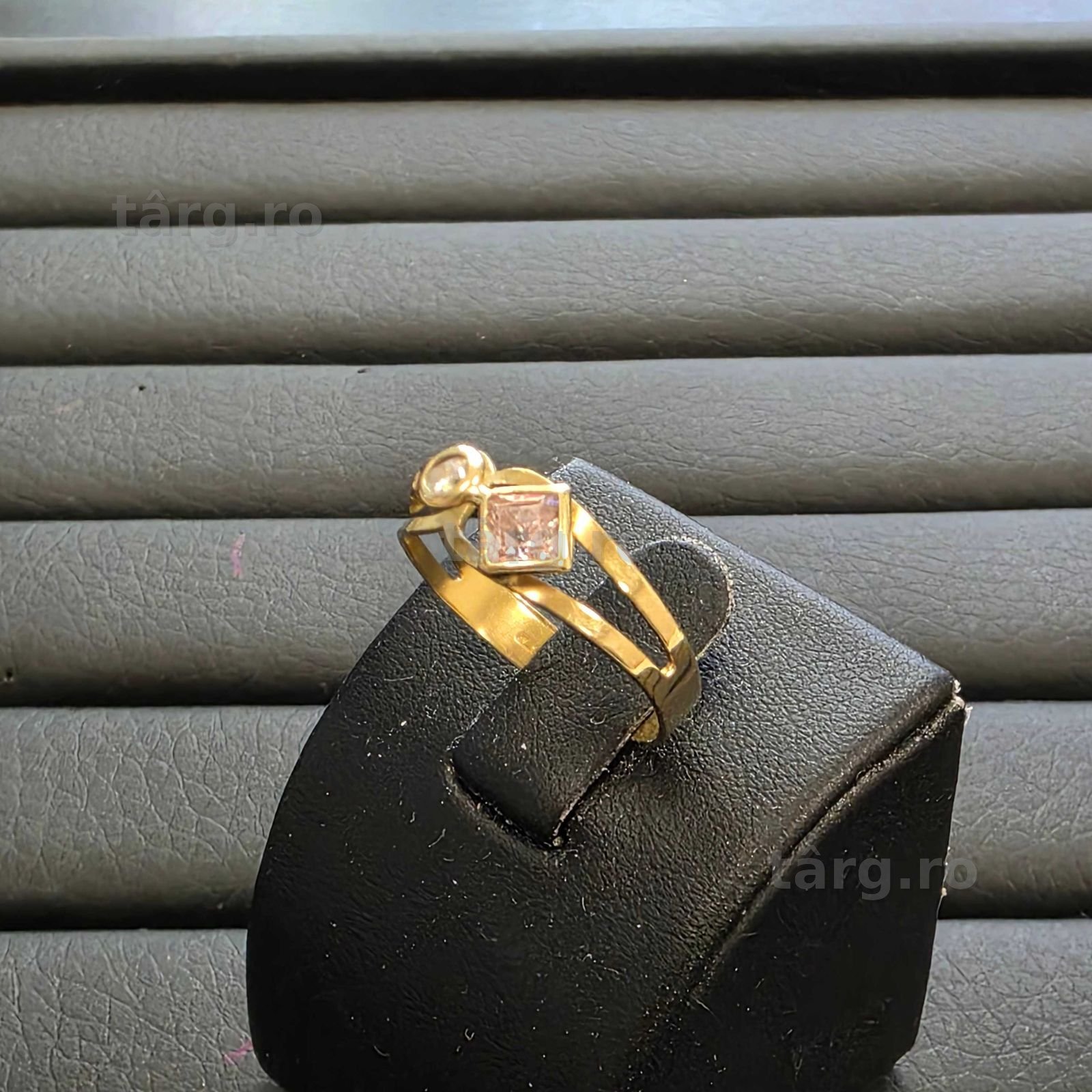 Inel Aur 18K - 1.59 grame / 910 lei ( B34149.1 / Ag28 Doi Baieti ) 3