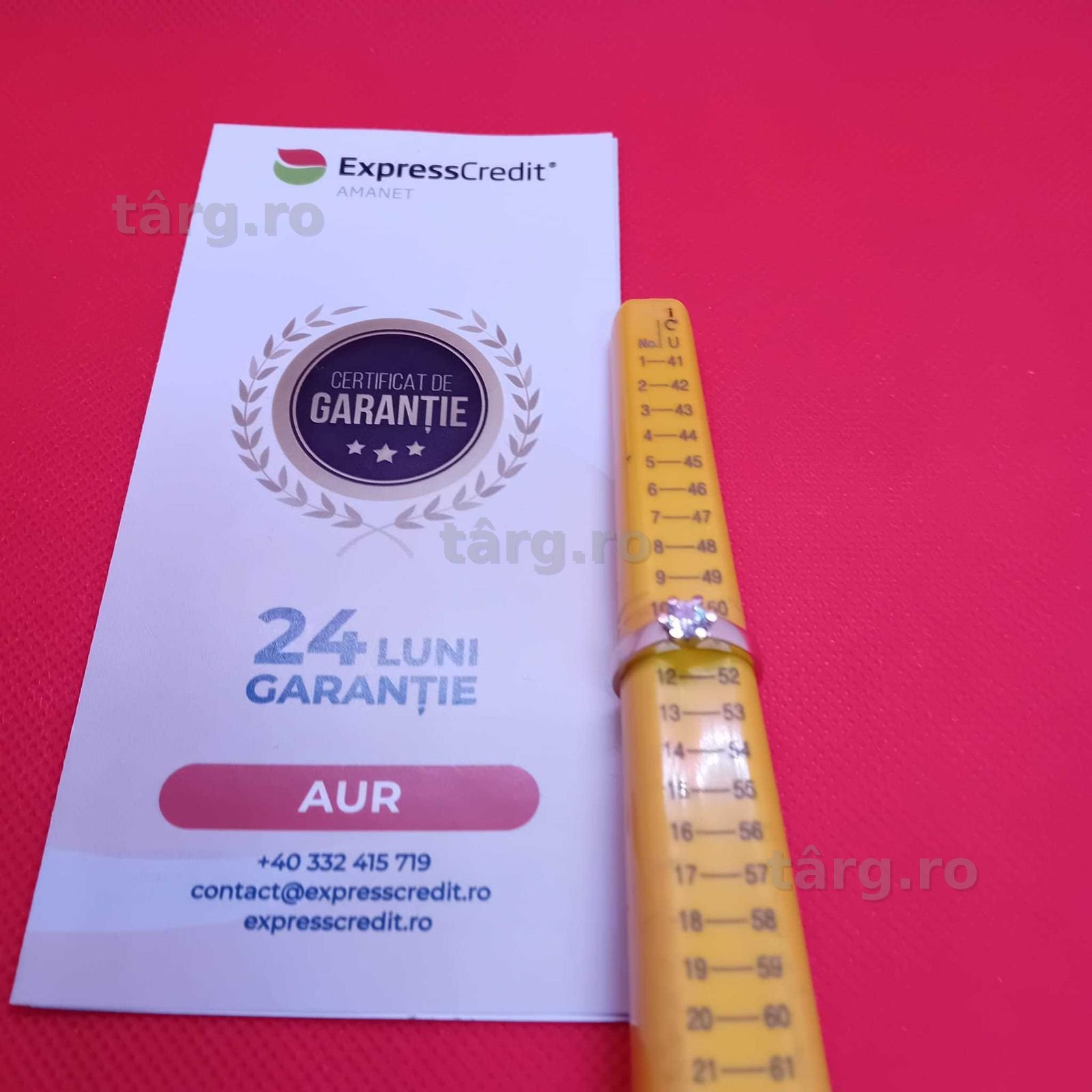 Inel aur 14k 2.08 g (Ag4 Dacia B50736.2)-Garantie 2 Ani 4
