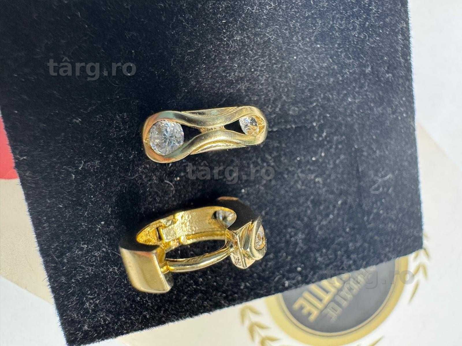 Cercei din aur 14k (69212.1/ 10 Pacurari 1) Garantie 2 ani! 4