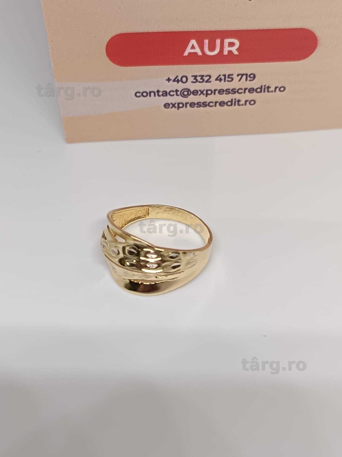 Inel Aur 14K 3,54g (Ag4 Dacia B.52437) Garantie 2 ani 3