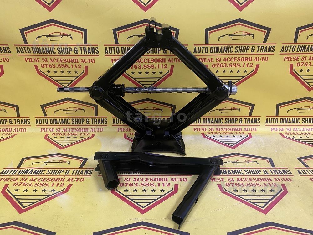 Cric auto original OEM Ford Courier cu manivelă ridicare neutilizat
