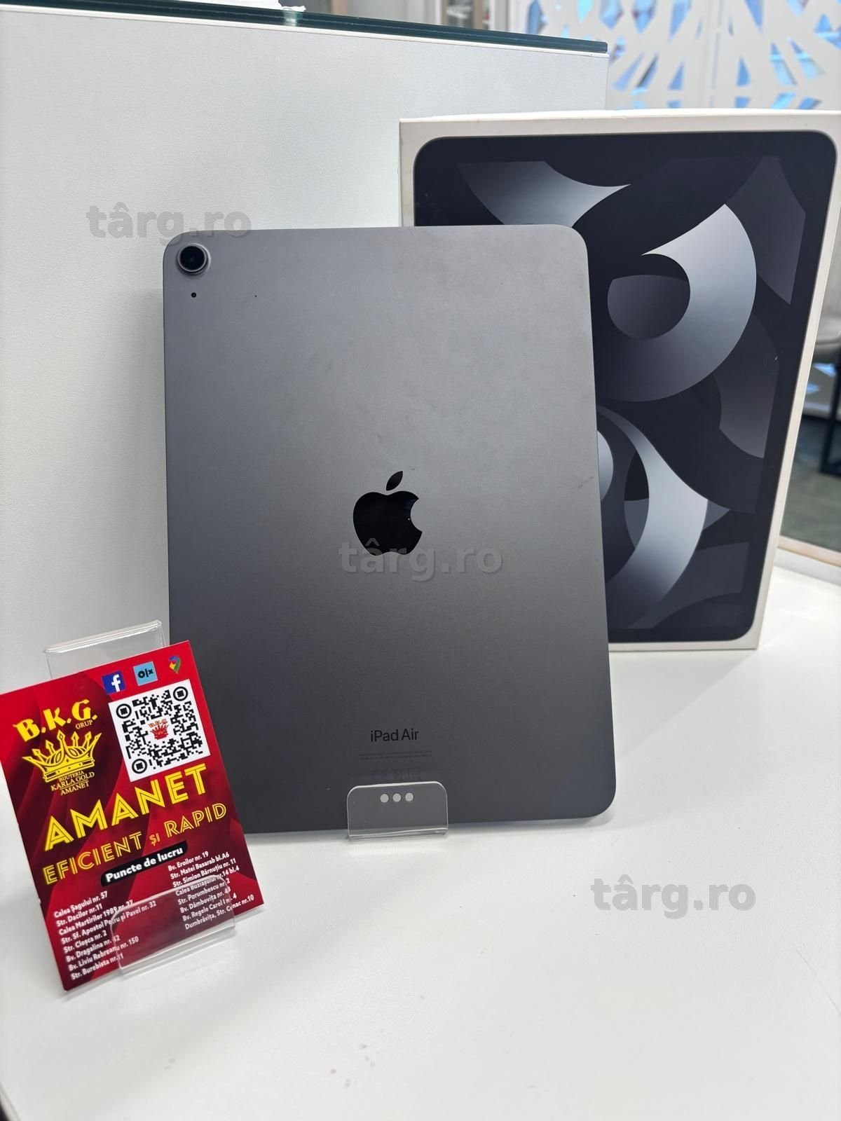 Ipad Air Gen 5 M1 10.9” Amanet BKG