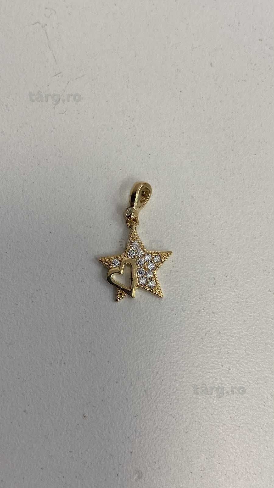 (AG13) Medalion aur 14K 1.29g (b.56162.1) Garantie 2 ani!