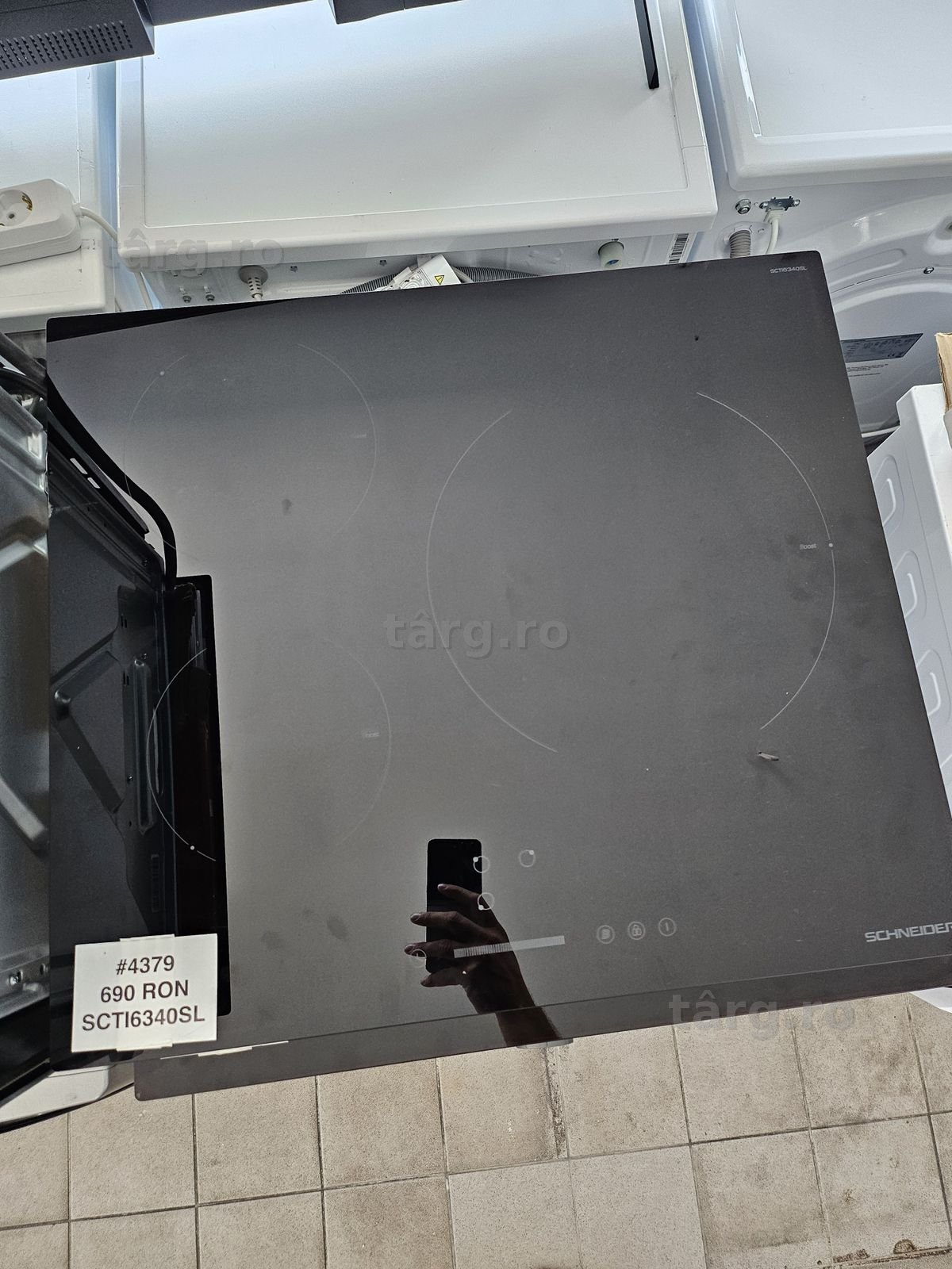 Plită inducție Schneider SCTI6340SL, 3 zone, Booster +Factura +Garantie 12luni