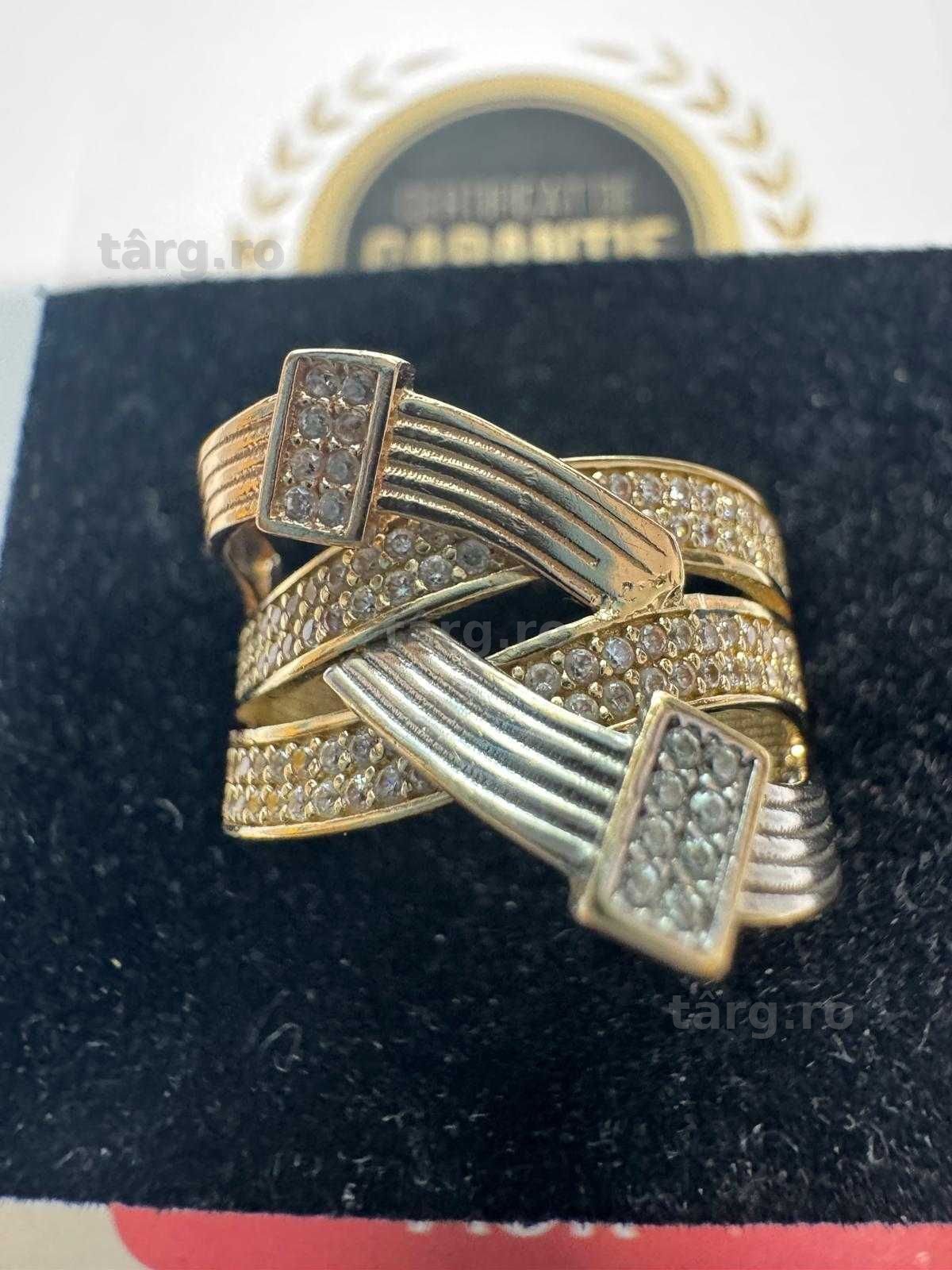 Inel din aur 14k (68915.1/ 10 Pacurari 1) Garantie 2 ani! 3