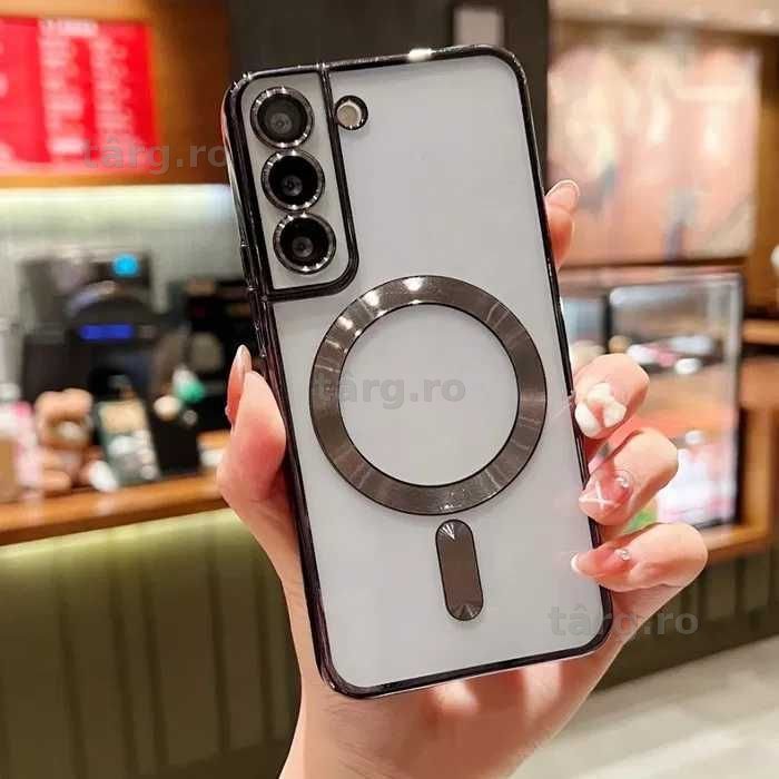 Husa TPU Luxury MagSafe Samsung A15 A16 A17 A07 A26 A36 A56 etc 4