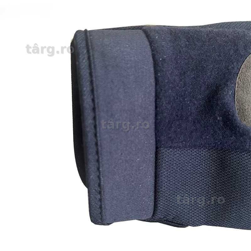 Manusi Moto/ATV/Bicicletă, Anti-Alunecare, Touchscreen, Respirabile, Negru 4