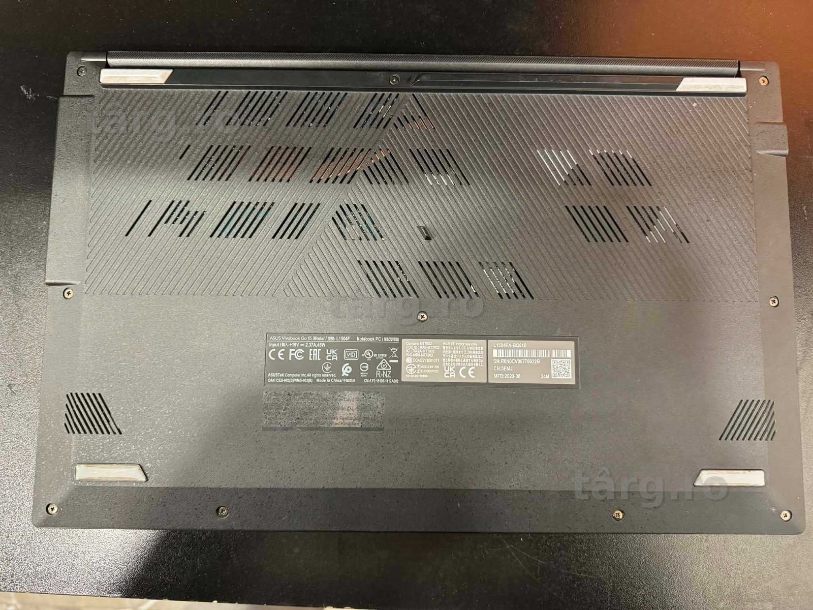Hope Amanet P5-Laptop Asus Vivobook GO 15 ,Ryzen 3 7320U/8 RAM/256 SSD 4
