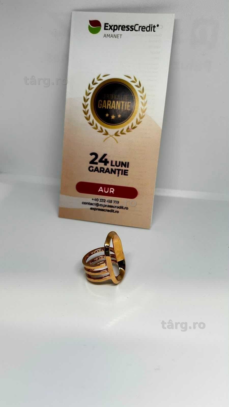 Inel Aur 14K 4.43g (AG4 Dacia B.52470.1) - Garantie 2 ani! 3