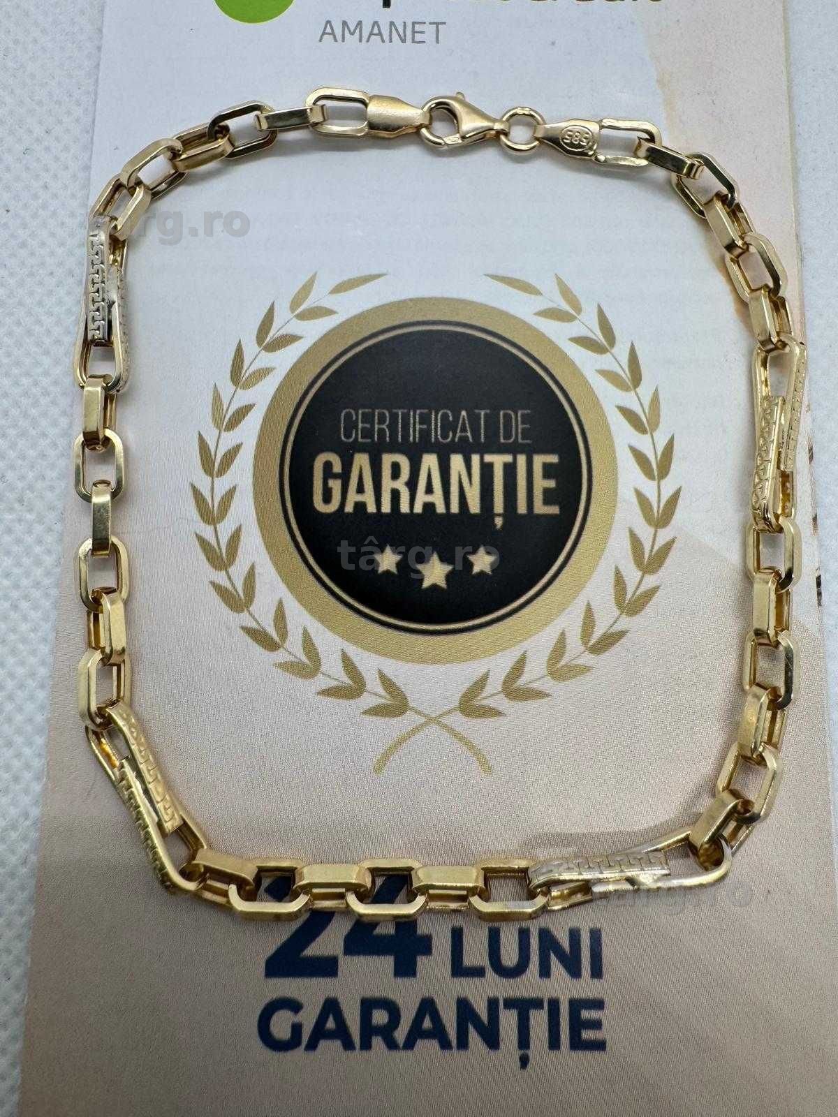 Bratara din aur 14k (70085.1/ 10 Pacurari 1) Garantie 2 ani! 3