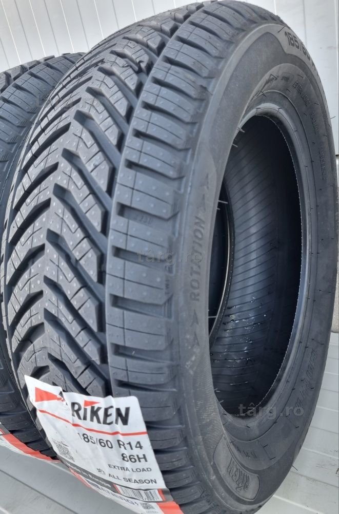 185/60 R14, 84H, RIKEN (by Michelin), Anvelope mixte M+S 4