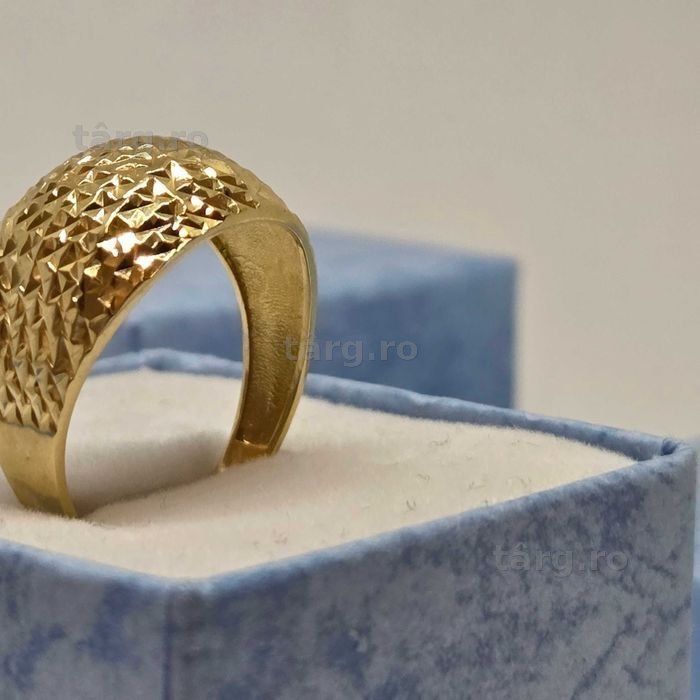 Inel Aur 14K 2.49g (54362.18 Ag1/30 Pacurari 2) Garantie 2 Ani!! 3