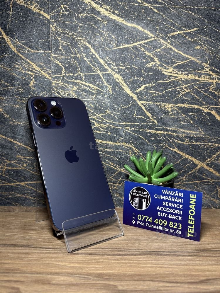 Iphone 14 pro max/128gb/Garantie 2 Ani Centrul de Telefoane/rate