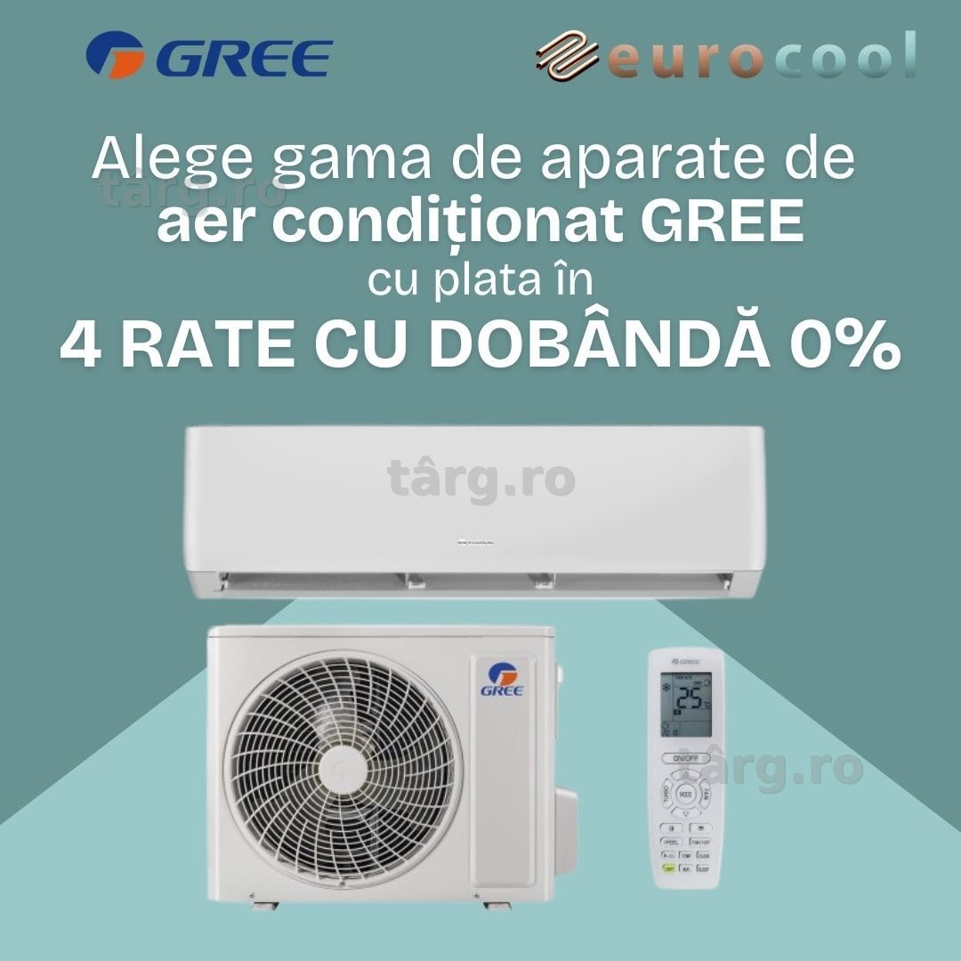 Aer Conditionat Gree Pulsar + Kit instalare, 4 RATE