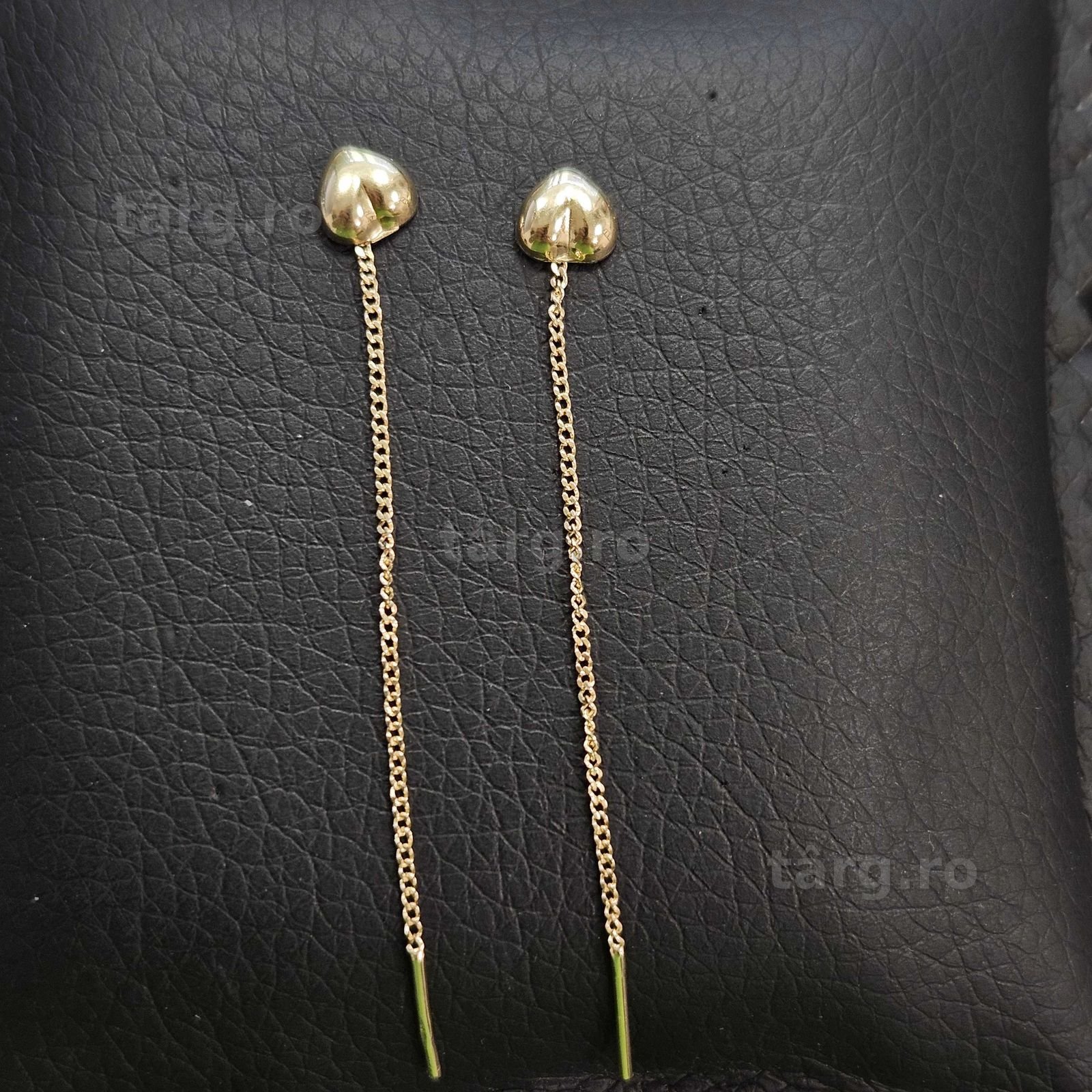 Cercei Aur 14K - 0.86 grame / 430 lei ( B34295.1 / Ag28 Doi Baieti ) 5