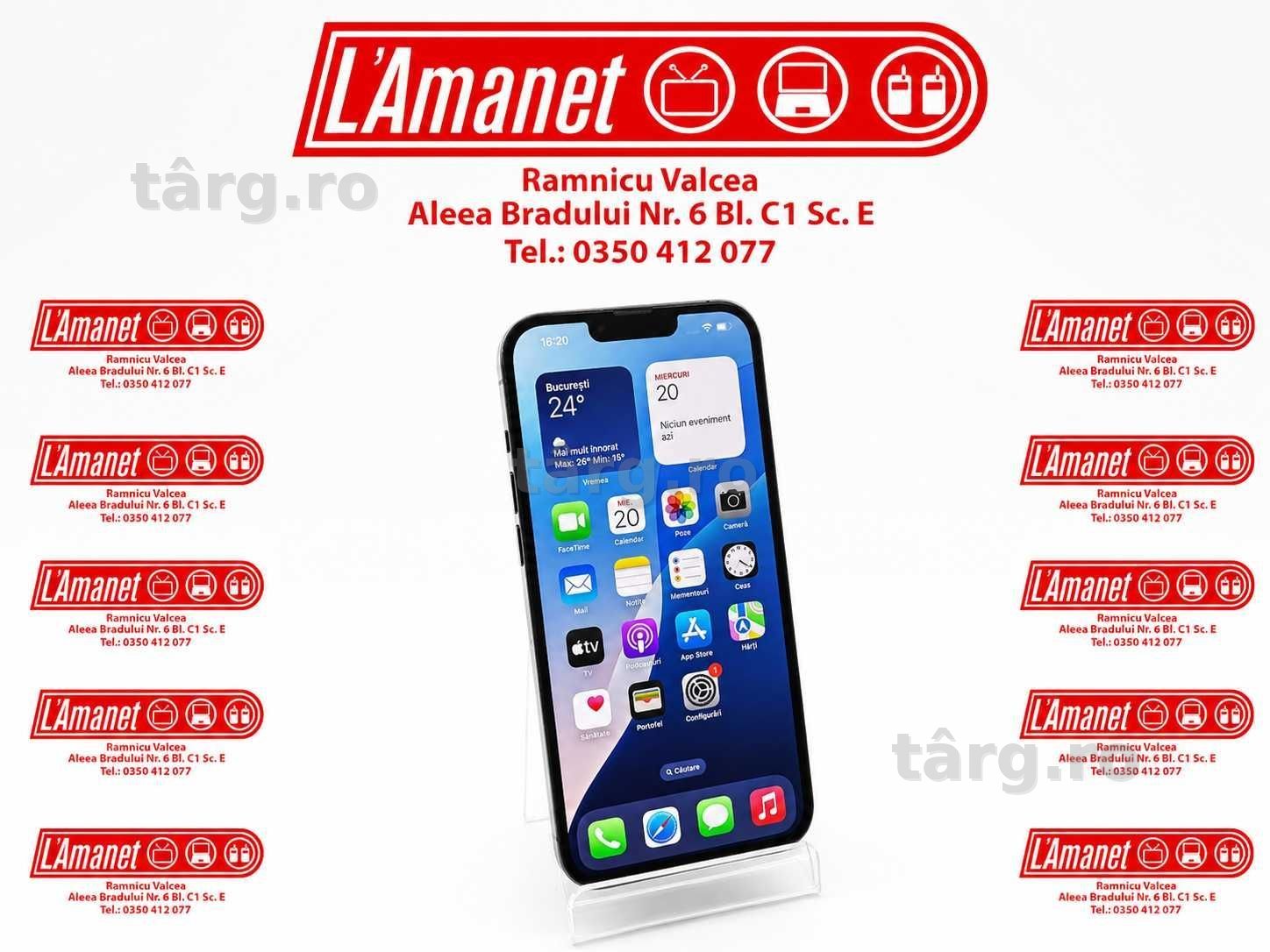 iPhone 12 Pro Black 128Gb neverlocked Stare Buna Baterie Noua Sanatate 100%