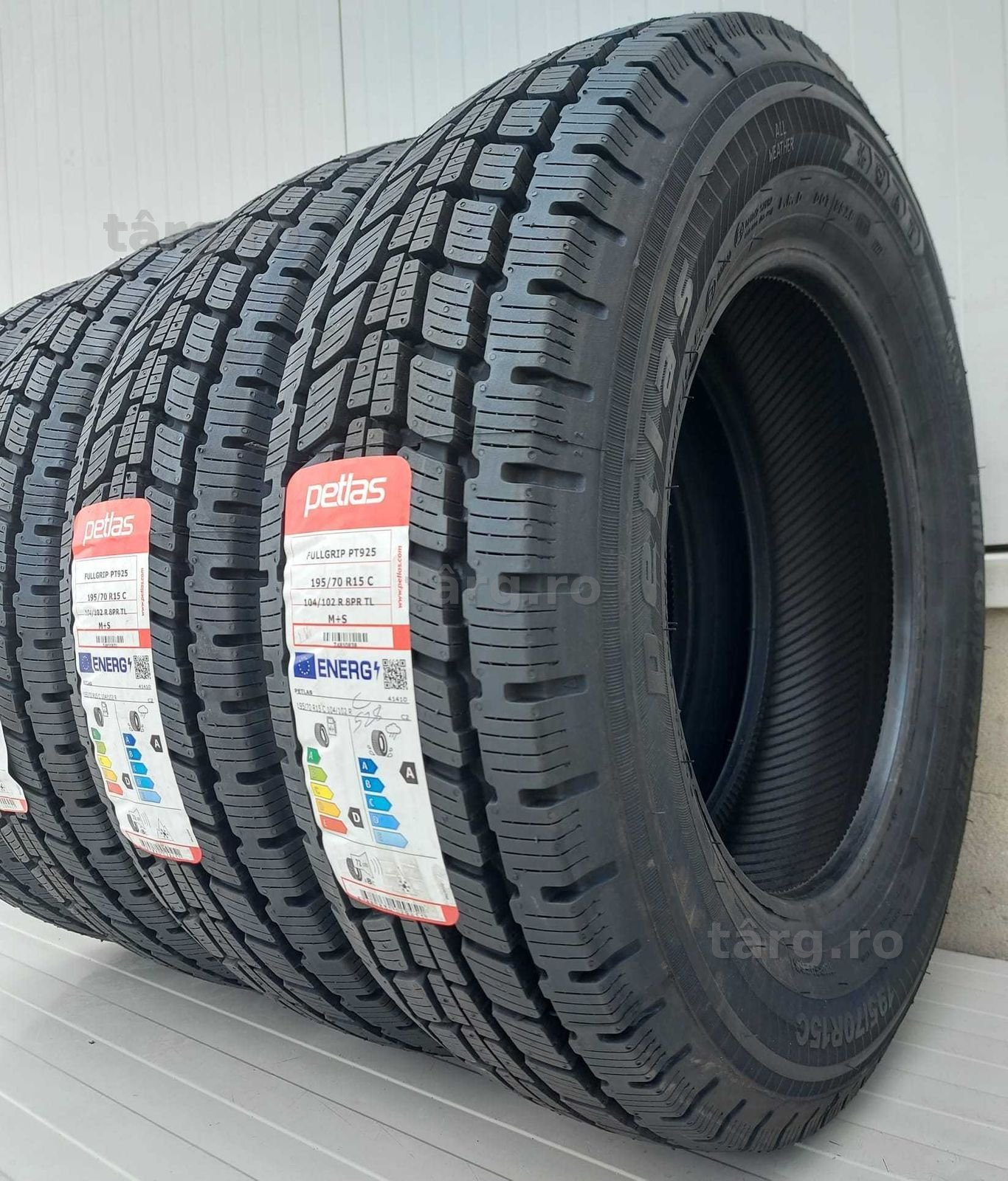 195/70 R15C, 104R,PETLAS, PT925,  Anvelope mixte M+S 2