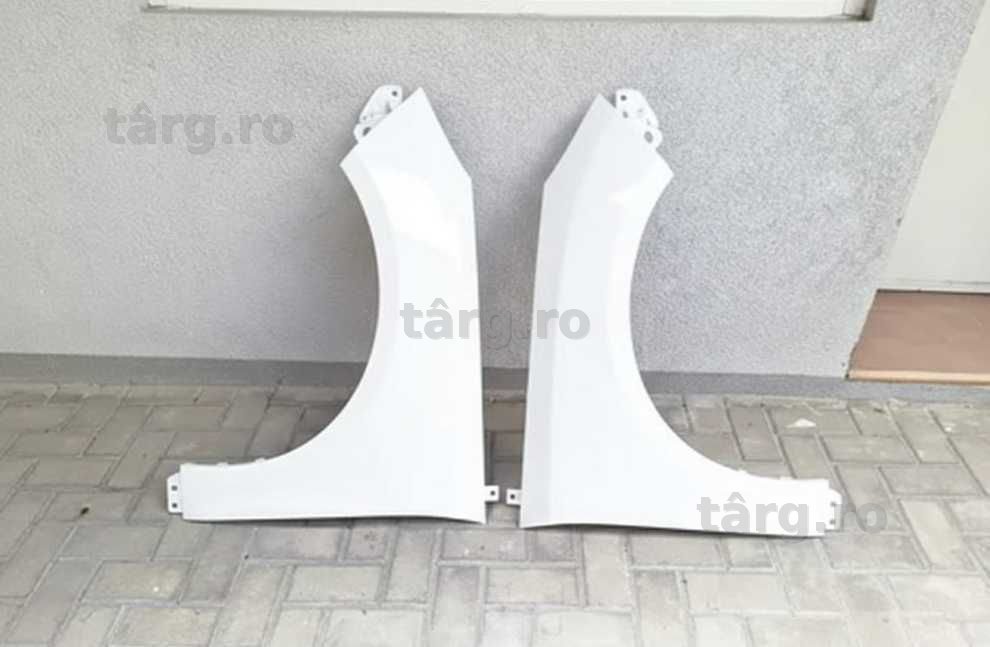 Aripa Fata Dreapta & Stanga Ford Focus 3 III 2011-2014 Vopsita Alb