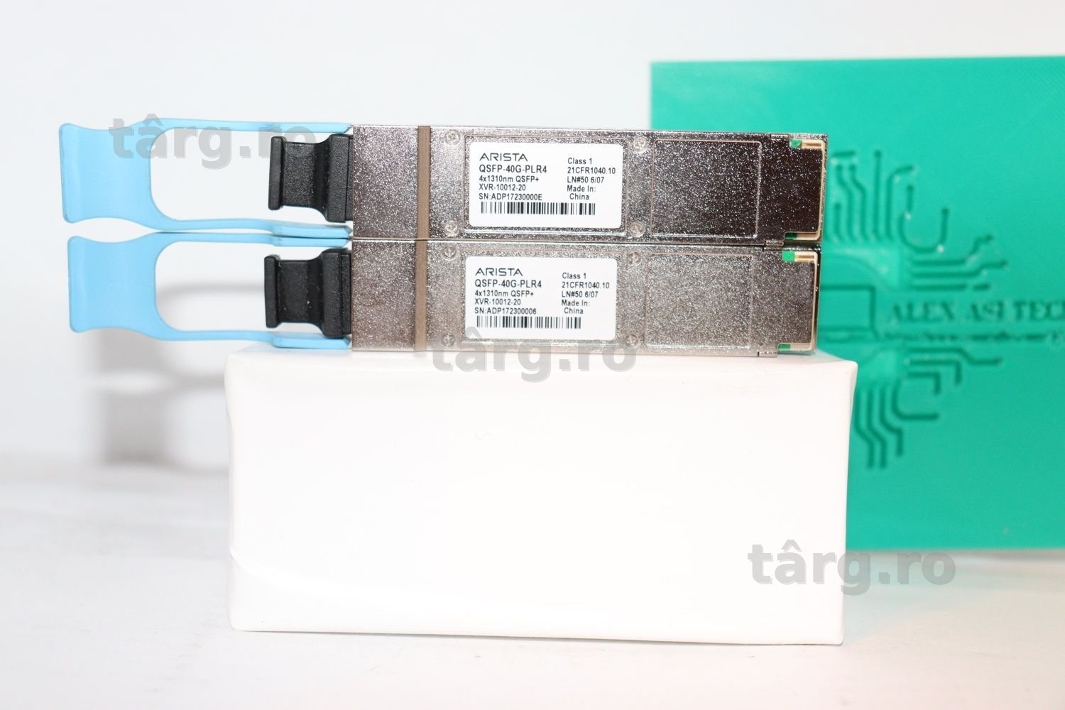 Transceiver Original Arista QSFP+ 40G LR 10Km SMF MPO/MTP-12  QSFP-40G-PLR4 1310nm