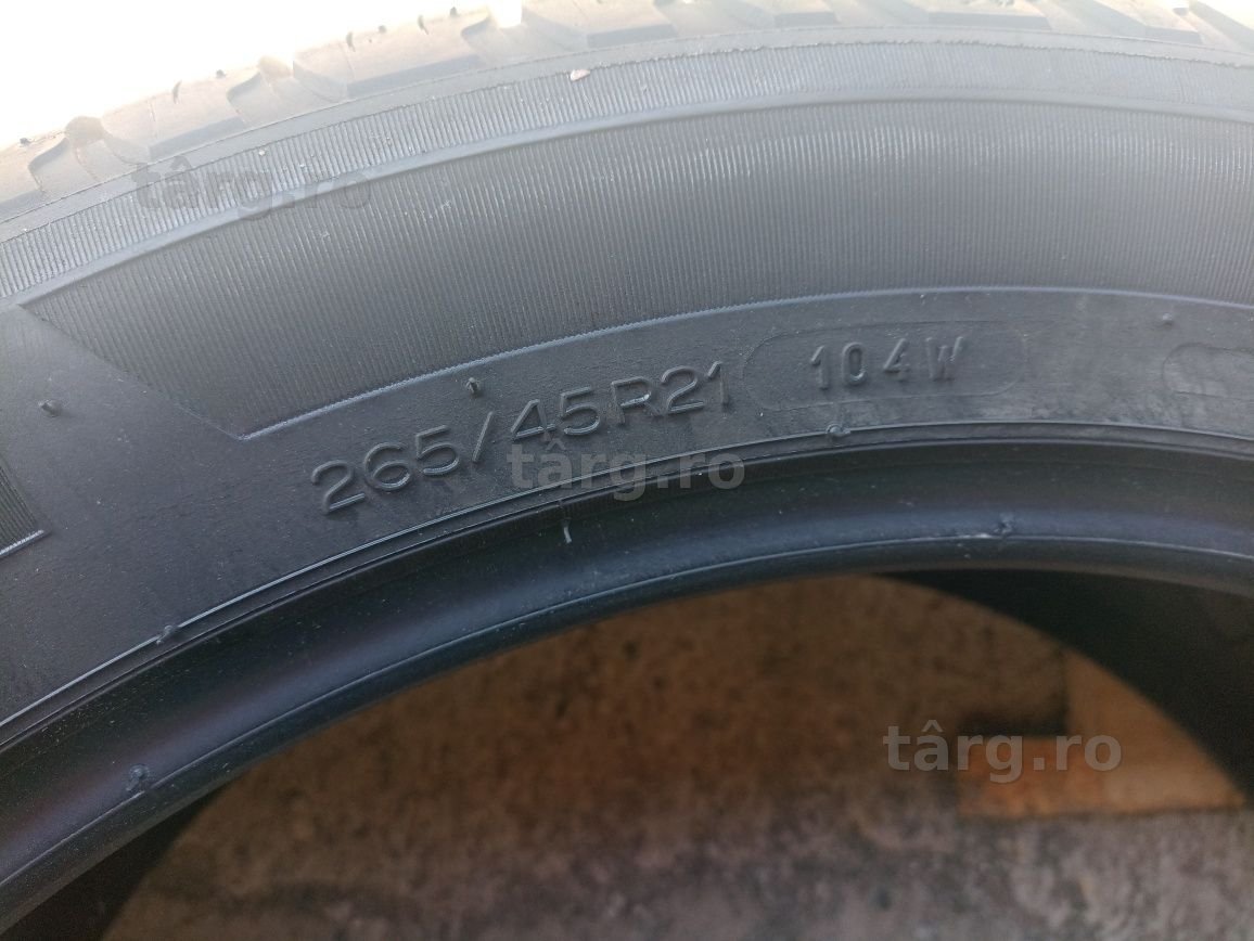 4 anvelope M+S Michelin 265/45 R21 dot 4617 5