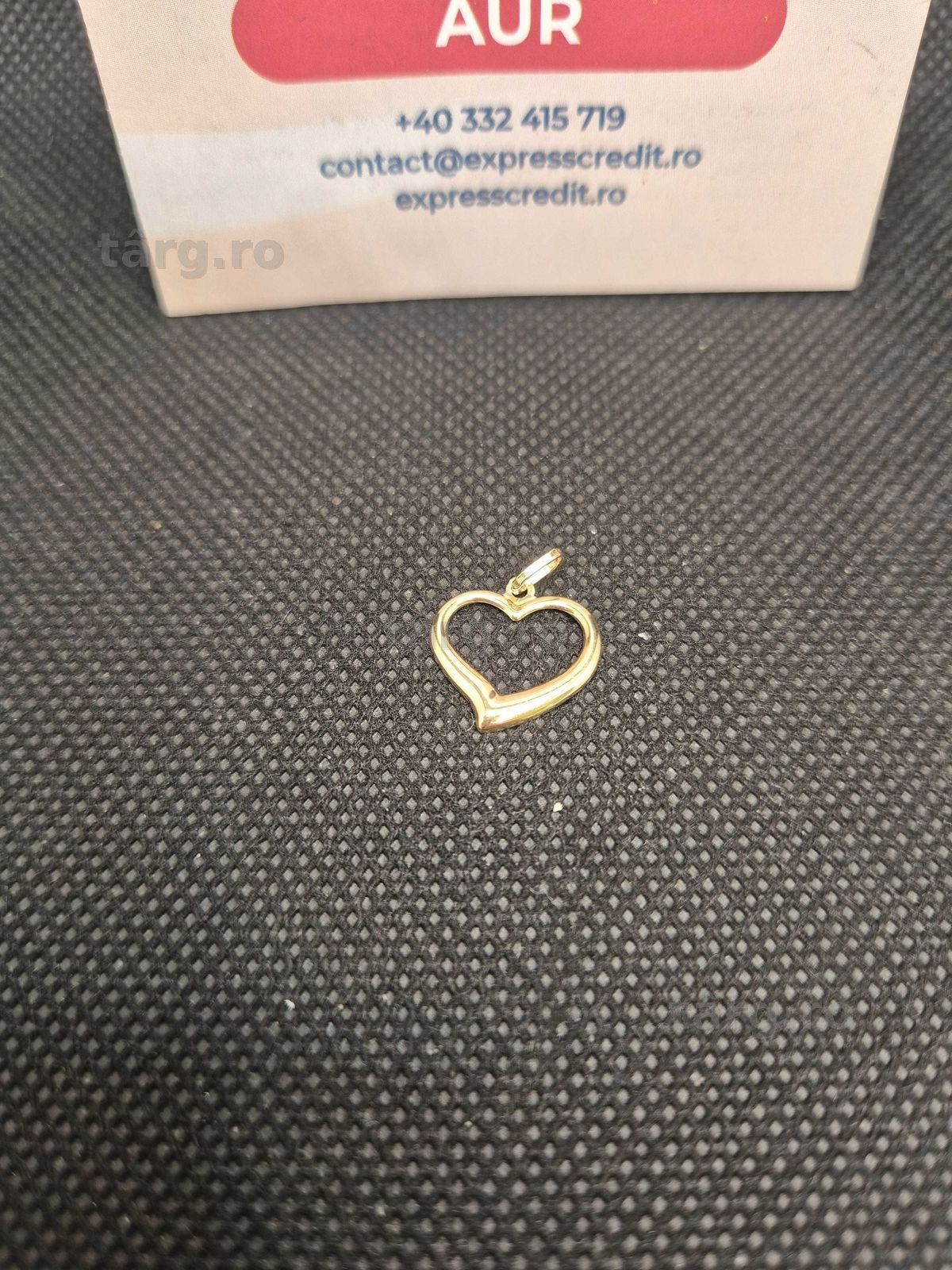 Pandantiv aur 18K 0.32g (50221 Ag11 Piata Nicolina) Garantie 2 ani! 2