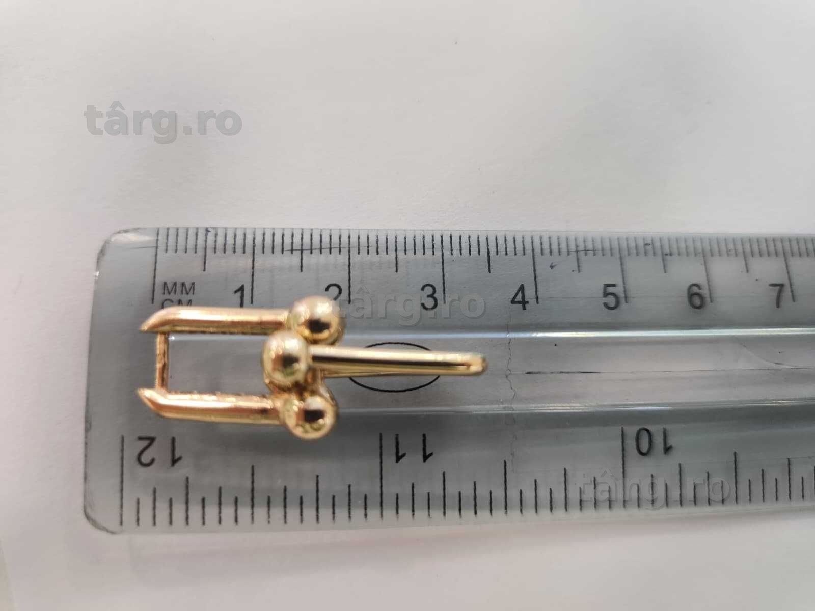 Cercei aur, 14k, 5.44g (b 68840.1 Ag2 Tudor) 2