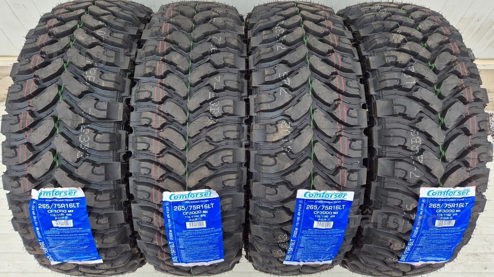 265/75 R16, 119Q, COMFORSER CF3000 M/T, Anvelope Off-Road M+S 2
