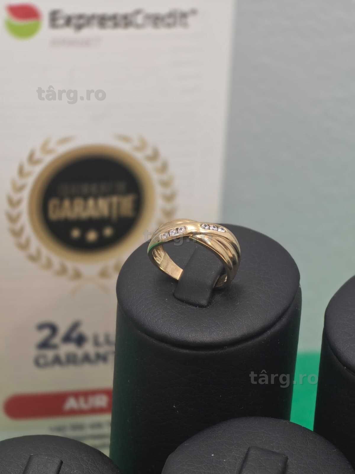 Inel aur 8K 3.03g [Ag45 Bacau1 B.5274.1]