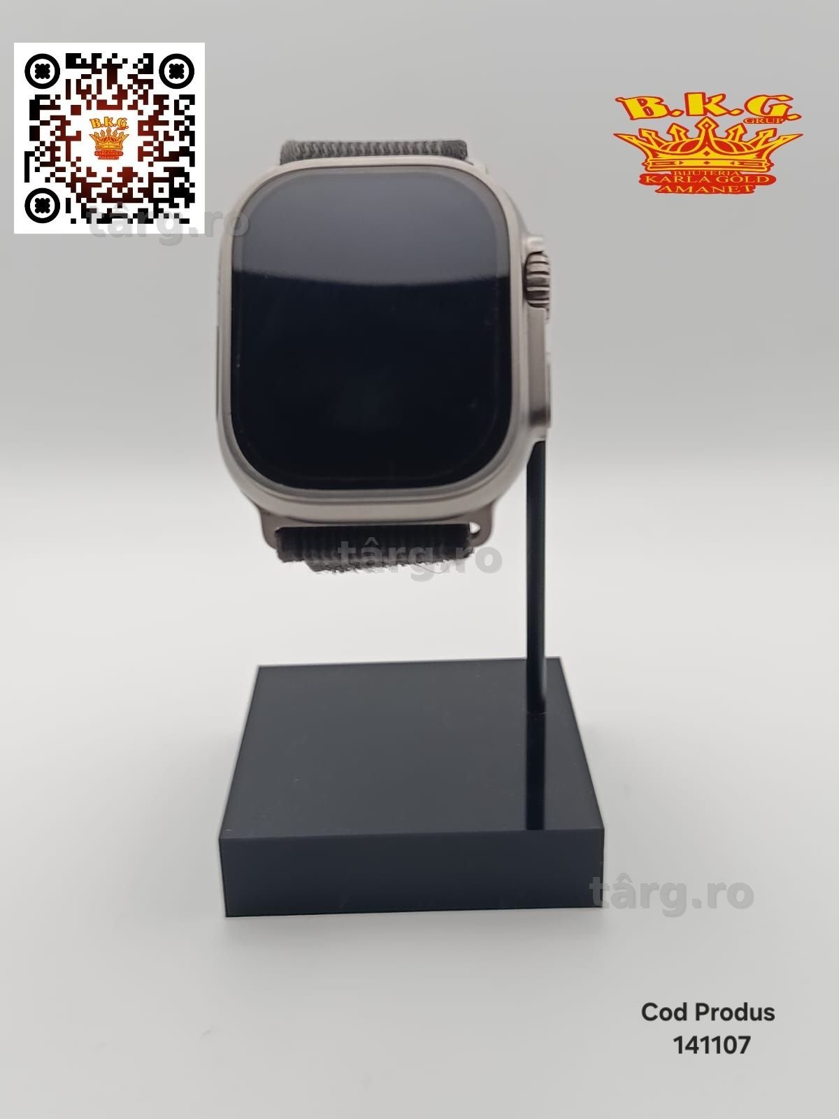 Apple Watch Ultra 49mm Amanet BKG