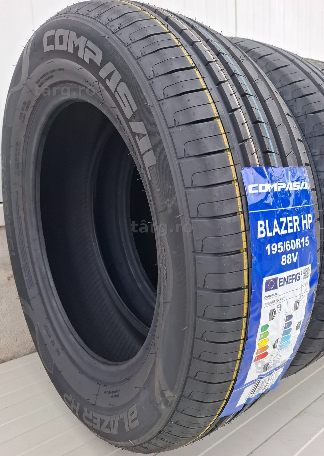 195/60 R15, 88V, COMPASAL Blazer HP, Anvelope de vara 4