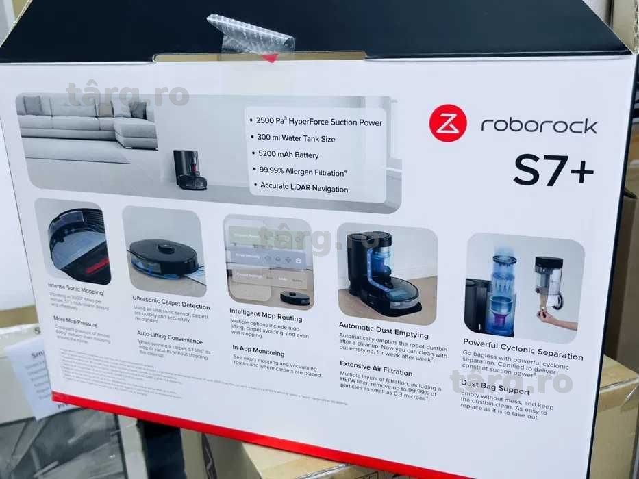 Hope Amanet P8 Robot de aspirare Roborock S7 Plus/Wifi/Mop NOU 2