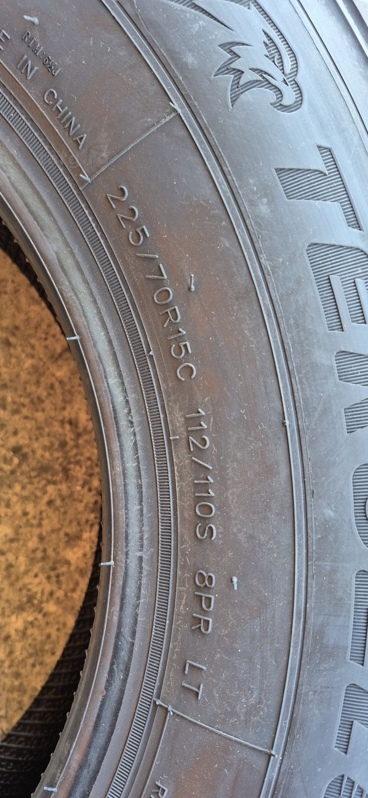 4 anvelope vara noi Tercelo 225/70/15C,dot 2025.Pretul este pe bucata. 7