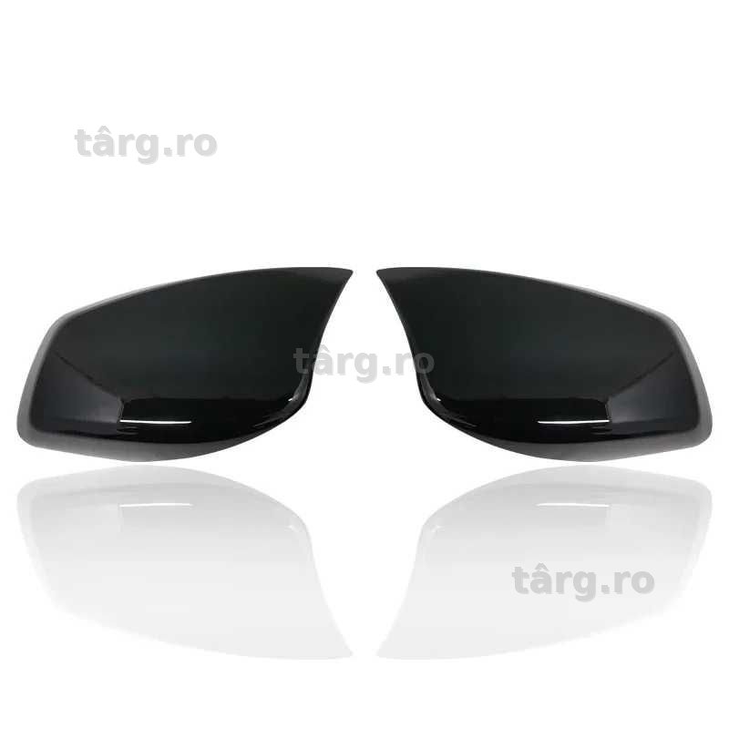 Set Capace Oglinzi Batman M BMW Seria 5 E60 E61 E63 E64, Negru Lucios