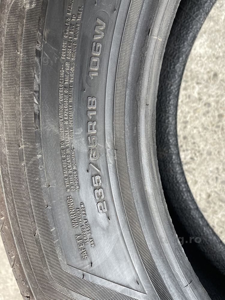4 anvelope Noi de vara 235/65/18 Goodyear Eagle F1 6