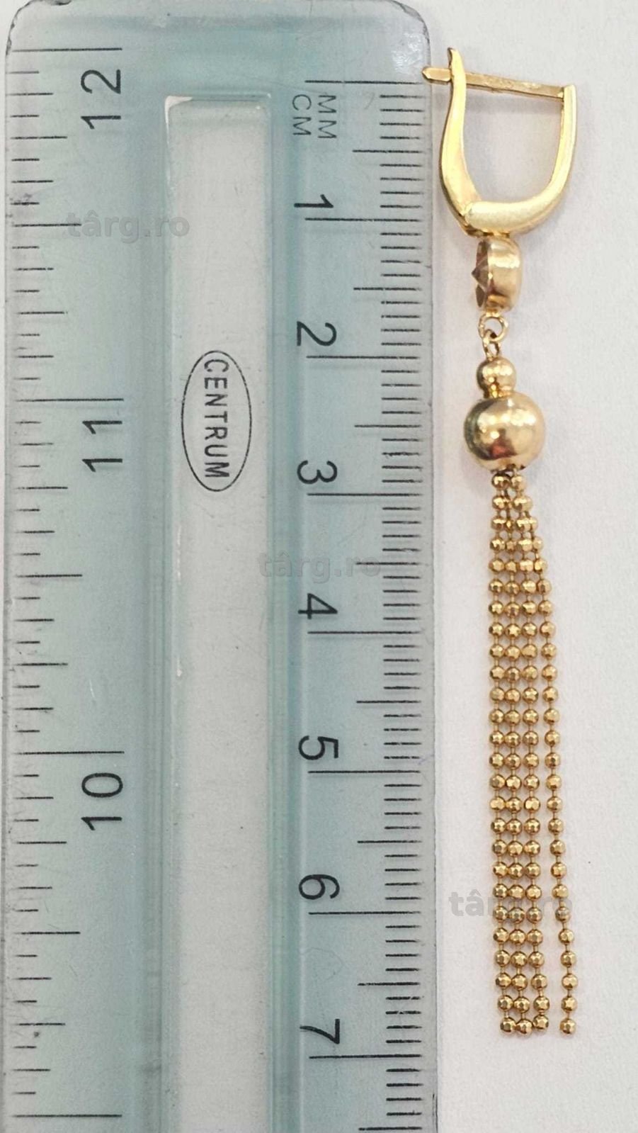 Cercei Aur 14k 4.40g(AG35 B:35132.1) Garantie 2 Ani! 3