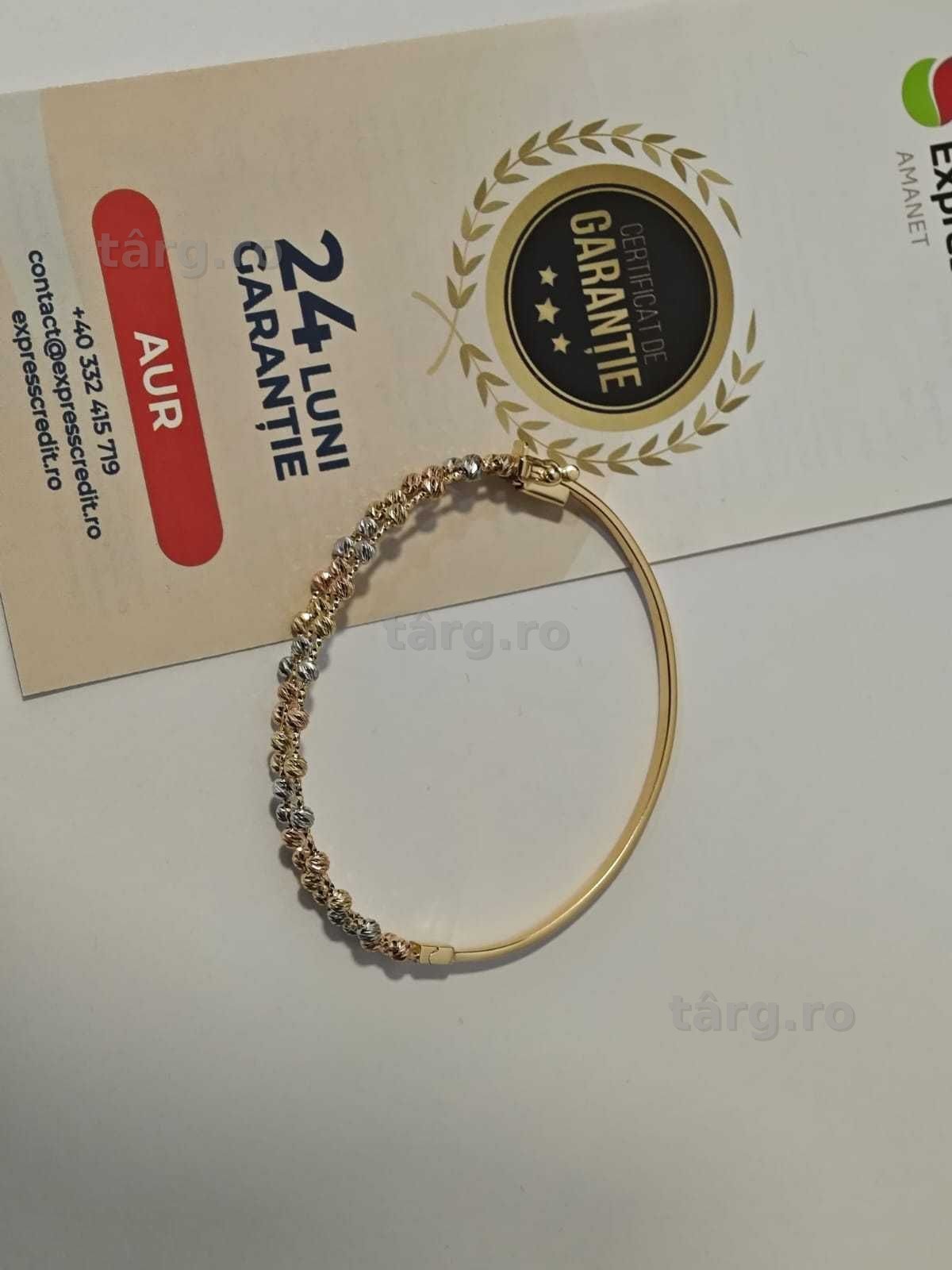 Bratara aur 14K 7.38gr (AG35 B 27754.1/32) Vanzare in locatie  / Garantie 2 ani ! 2