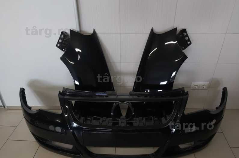 Bara+Aripa Fata Dreapta & Stanga VW Polo 6 VI 2005-2009 (L041 Negru)