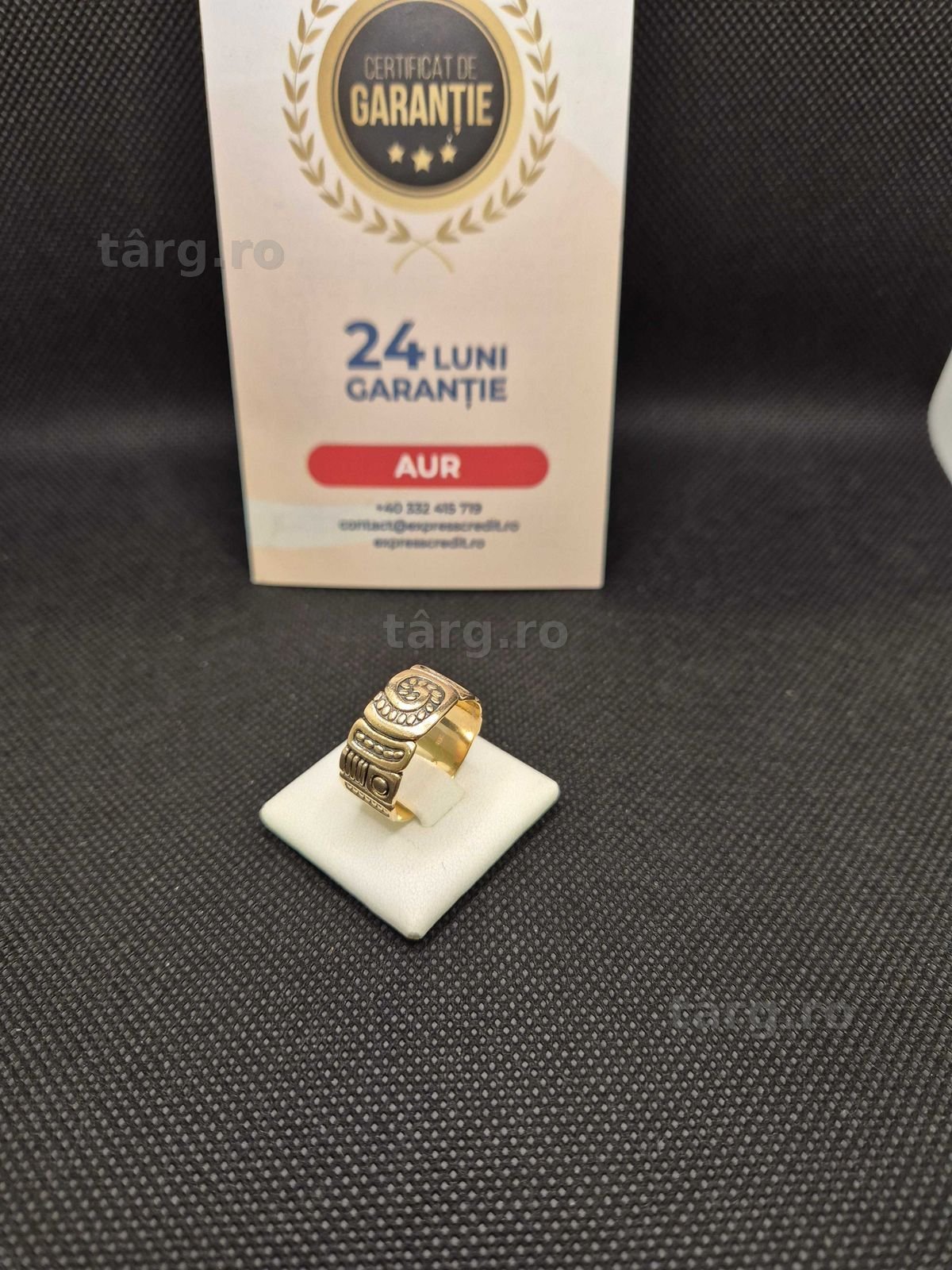 Inel aur 14K 4.76g (49556 Ag11 Piata Nicolina) Garantie 2 ani! 2