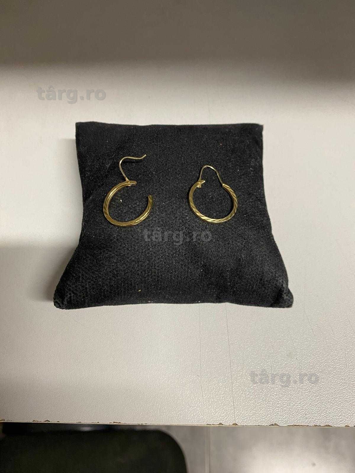 Cercei Aur 14k (AG15 Gara 1 B33998.4) Garantie 2 ani 3
