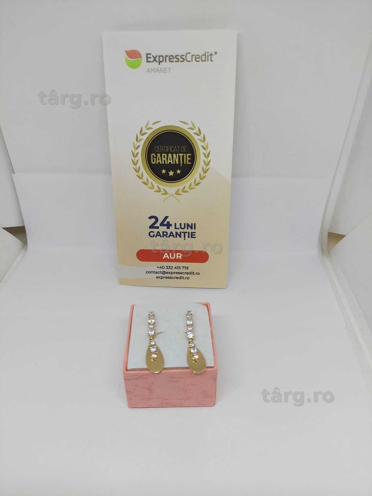 Cercei 14k 3.43gr [35362.10/30 Pacurari 2] Garantie 2 ani!