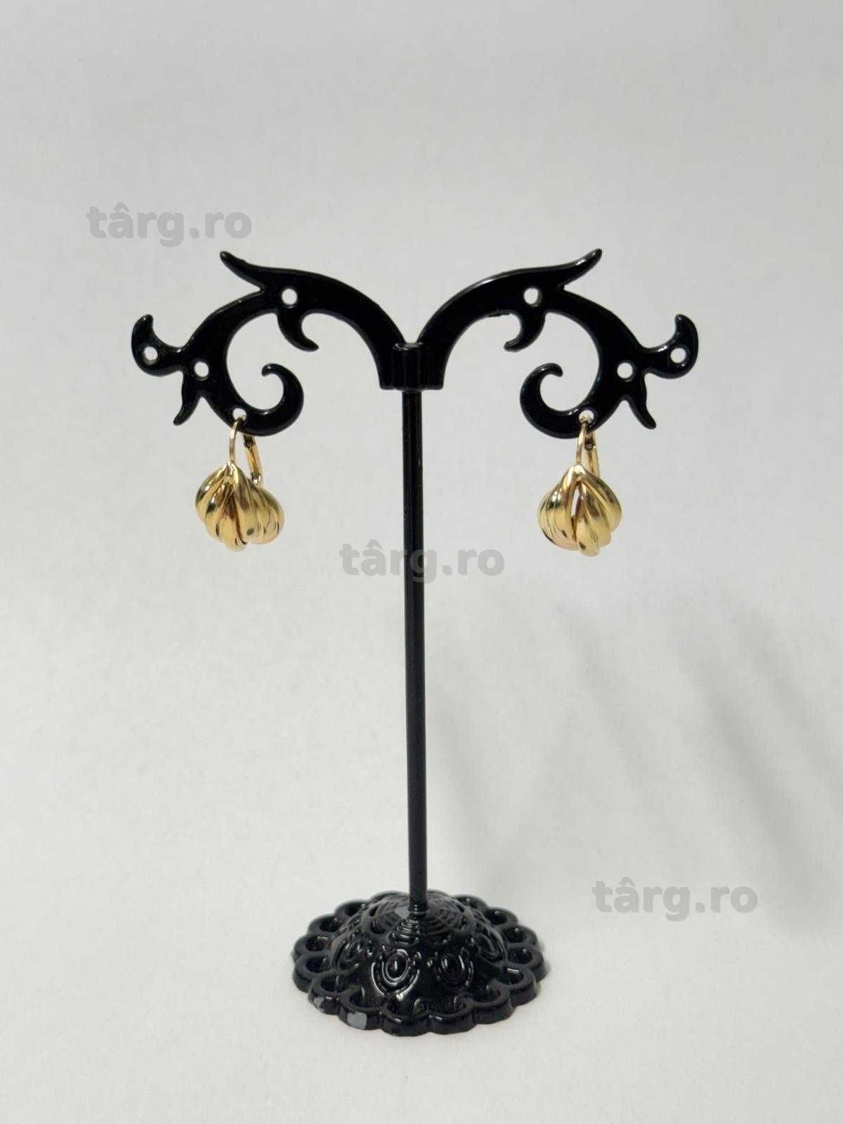 Cercei aur 14K 3.02g (B.61243 Tatarasi) Garantie 2 ani 2