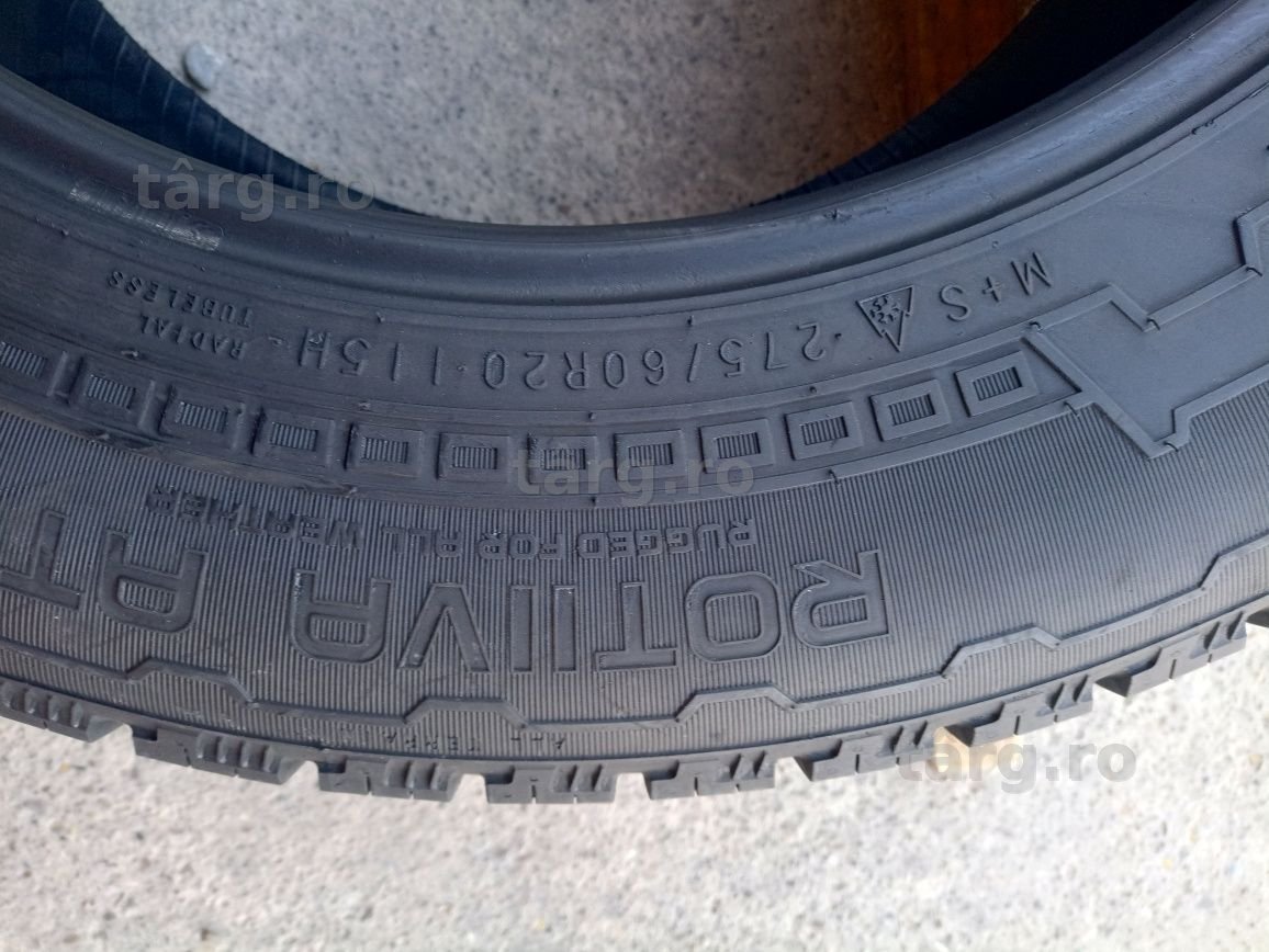 2 anvelope M+S Nokian 275/60 R20 dot 4419 4