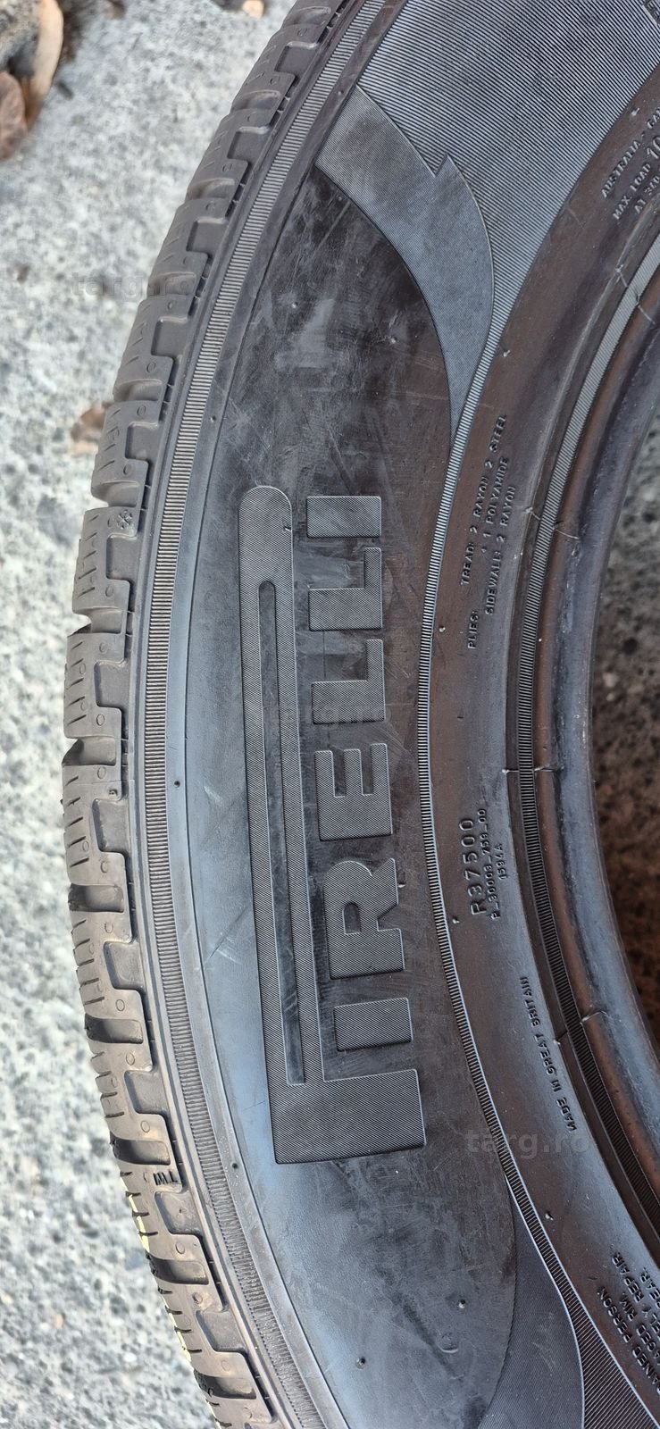 4 anvelope iarna Pirelli 235/65/18,dot 2020.Pretul este pe bucata 4